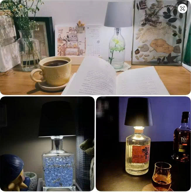 LED Wine Bottle Lights – Glass Bottle Decoration Lights, Weddings, Bars