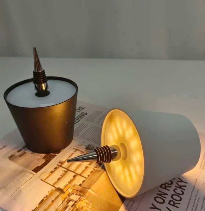 Wine Bottle Decorative LED Lights – Plug into the Bottle Neck, Warm Light, Room Decor