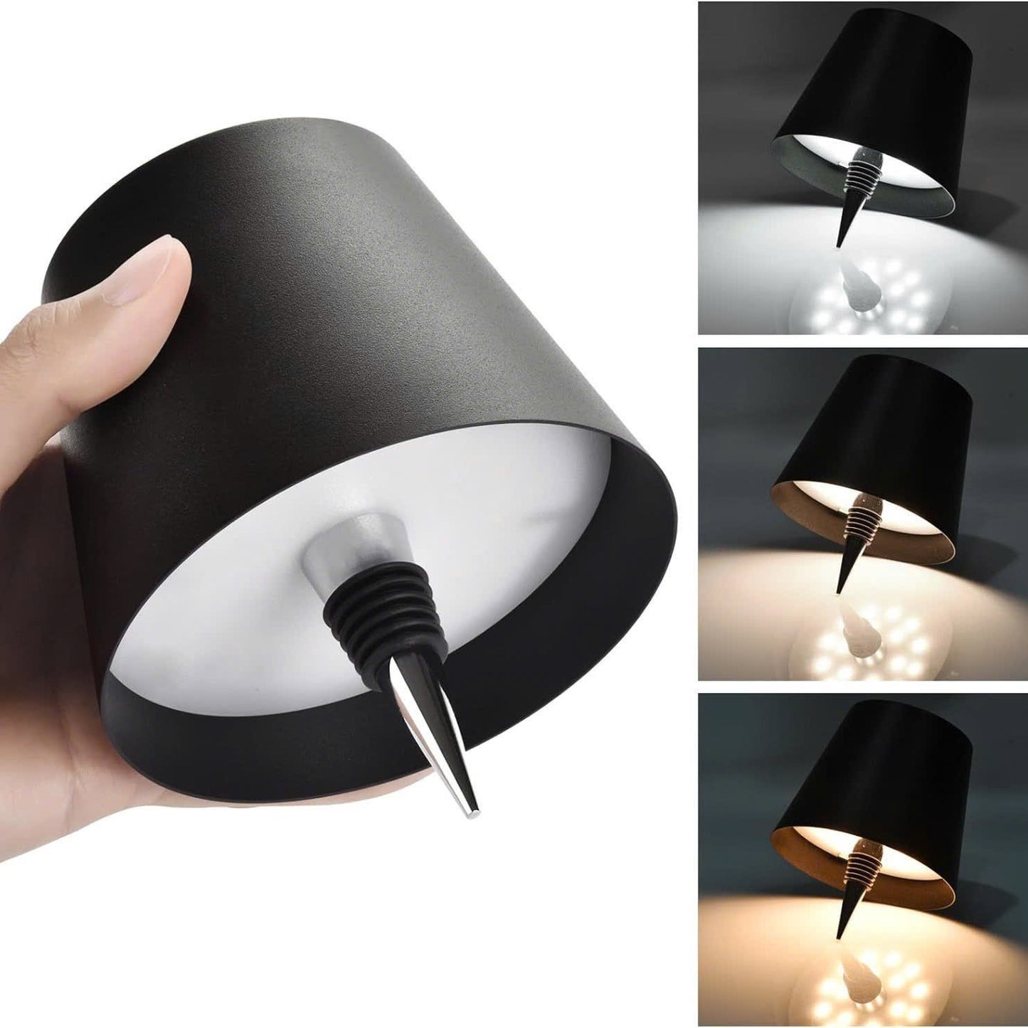 LED Lights For Wine Bottles - Battery Powered, Warm Light, Romantic Party Table Decoration
