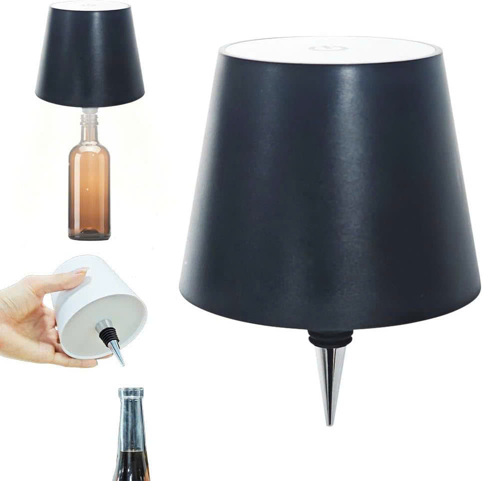 LED Lights For Wine Bottles - Battery Powered, Warm Light, Romantic Party Table Decoration