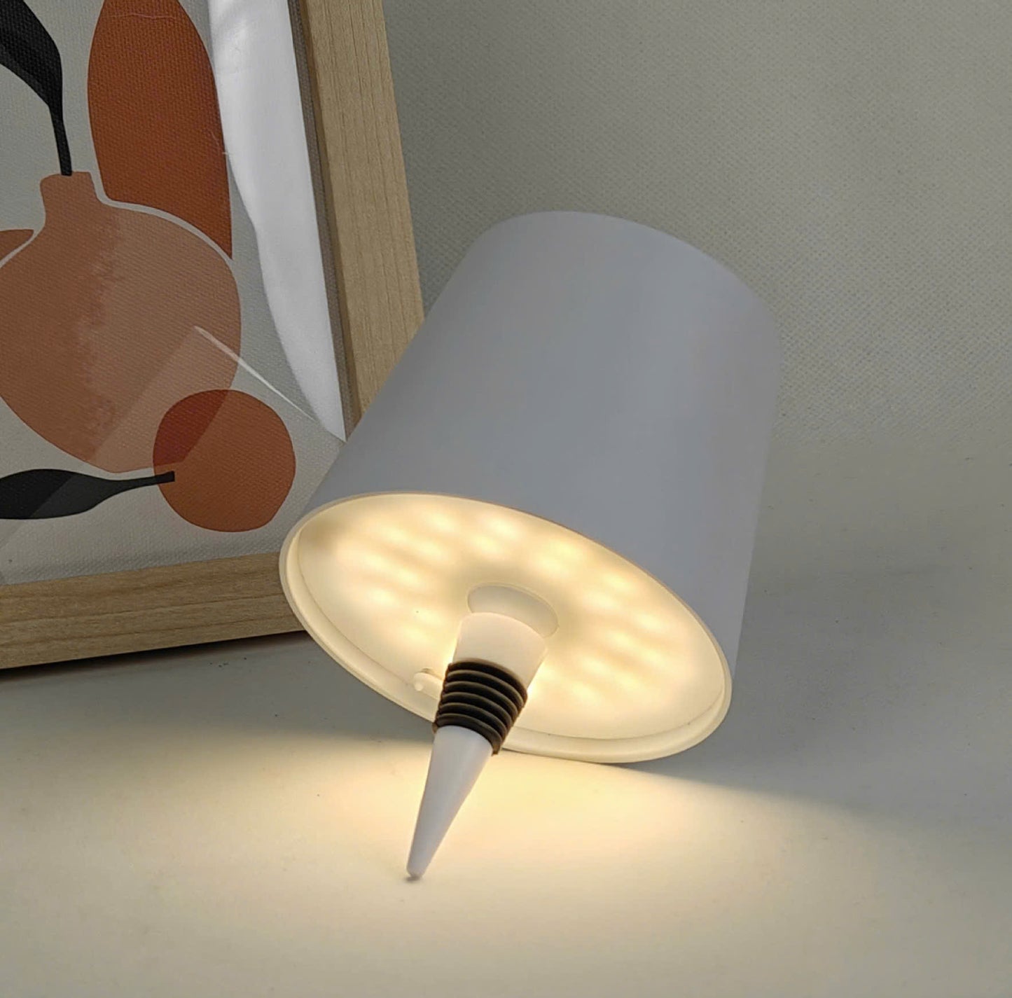 Wine Bottle Decorative LED Lights – Plug into the Bottle Neck, Warm Light, Room Decor