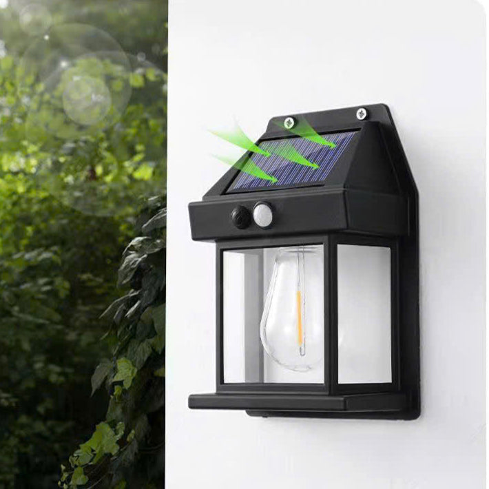 Waterproof solar wall lights, garden sensor lights, high-end outdoor lights