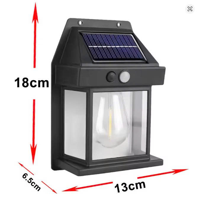 Motion sensor wall lamp, high quality waterproof wall mounted solar light