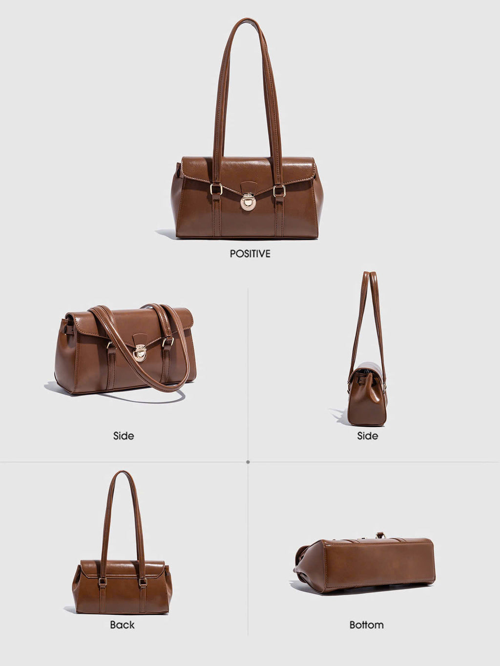 Classic style shoulder bag, high-end underarm bag, showing luxury class (Form T2)